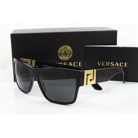 all black versace sunglasses.